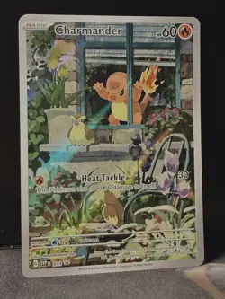 Pokemon TCG Charmander 044 Sv: Scarlet & Violet Promo Cards Holo - Image 1