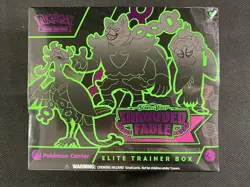 Pokemon Cards Sealed ETB Pokemon Center Exclusive Shrouded Fable S&V - Image 1