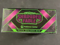 Pokemon Cards Sealed ETB Pokemon Center Exclusive Shrouded Fable S&V - Image 2