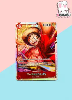 One Piece Card Game Monkey.D.Ruffy ST10-006 SR Foil Karte TCG Anime Manga ENG - Image 1