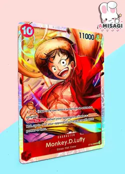 One Piece Card Game Monkey.D.Ruffy ST10-006 SR Foil Karte TCG Anime Manga ENG - Image 2