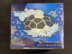 Pokemon Cards Sealed ETB Pokemon Center Exclusive Stellar Crown S&V - Image 1