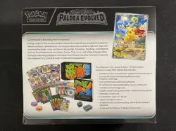Pokemon Cards Sealed ETB Pokemon Center Exclusive Paldea Evolved S&V - Image 3