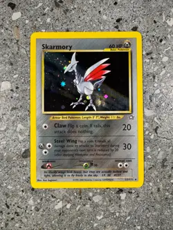 Pokemon TCG Cards Skarmory 13/111 Neo Genesis Holo Rare - Image 1