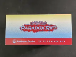 Pokemon Cards Sealed ETB Pokemon Center Exclusive Paradox Rift S&V - Image 2