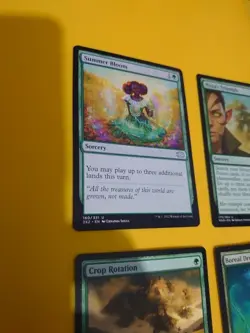 Green x4 Boreal Druid, Nissa'triumph, summer bloom, crop rotation MTG 4 Card. - Image 4