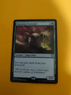 Ramunap Excavator. Naga Cleric rare OTC MTG Card. - Image 1