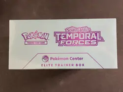 Pokemon Cards Sealed ETB Pokemon Center Exclusive Temporal Forces S&V - Image 2