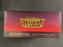 Pokemon Cards Sealed ETB Pokemon Center Exclusive Obsidian Flames S&V - Image 2