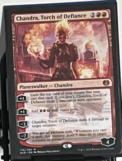 Chandra, Torch of Defiance #110 (NM) Kaladesh KLD Magic MTG - Image 1