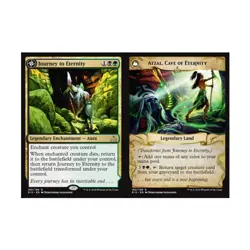 WOTC MTG Rivals of Ixalan Journey to Eternity // Atzal, Cave of Eternity ( NM - Image 1