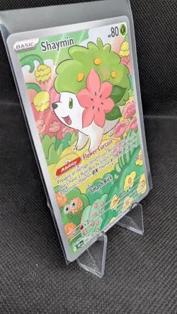 2025 Pokemon SV Destined Rivals DRI EN Shaymin #185/182 - Image 3
