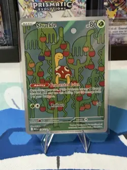SHUCKLE Illustration Rare Holo #136/132 Pokemon Mega Evolution English - Image 1