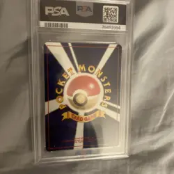 Psa 9 Pokemon 2000 Japanese Neo 3 Revelation #142 Aerodactyl Holo Rare Swirl - Image 3
