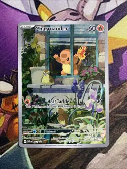 Pokemon TCG Charmander 044 Holo Black Star Promo Obsidian Flames - Image 1