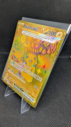 Pokemon TCG Pikachu EX Prismatic Evolutions 179/131 Holo Hyper Rare - Image 2