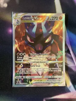 Lucario VSTAR SWSH291 - Pokemon 2023 SWSH Crown Zenith ETB Promo SEALED - Image 2