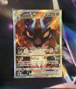 Lucario VSTAR SWSH291 - Pokemon 2023 SWSH Crown Zenith ETB Promo SEALED - Image 3