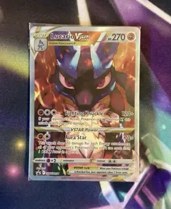 Lucario VSTAR SWSH291 - Pokemon 2023 SWSH Crown Zenith ETB Promo SEALED - Image 4
