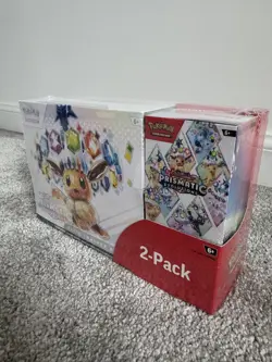 Pokemon TCG Prismatic Evolutions 2-Pack ETB with Booster Bundle- Seales - Image 2