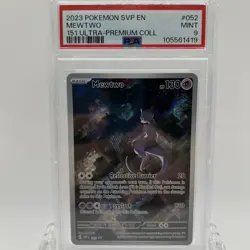 Pokemon TCG 151 UPC Mewtwo #052 Promo PSA 9 MINT - Image 1