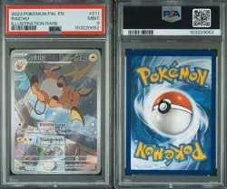 2023 POKEMON PAL EN-PALDEA EVOLVED ILLUSTRATION RARE #211 RAICHU PSA 9 - Image 3