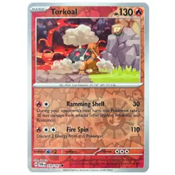 Torkoal 030/167 S&V: Twilight Masquerade Pokemon TCG (REVERSE HOLO, NM) - Image 1
