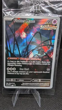 Pokemon TCG: Scarlet & Violet SVP-097 Flutter Mane 097 Black Star Promo (Sealed) - Image 1