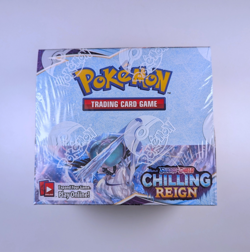 Chilling Reign Booster Box - New Factory Sealed - Pokemon TCG Sword & Shield 820650818462 - Image 1
