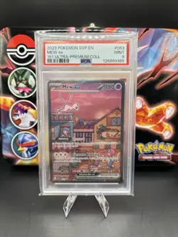PSA Mint 9 2023 Pokemon SVP EN #053 Mew ex 151 Ultra-Premium Collection - Image 1