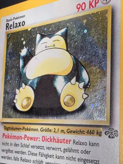 Snorlax #11 Ultra Rare Holo, German, Pokemon Jungle 1999 **LIMITED PRINT RUN** - Image 2