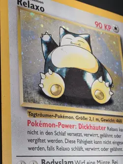 Snorlax #11 Ultra Rare Holo, German, Pokemon Jungle 1999 **LIMITED PRINT RUN** - Image 3