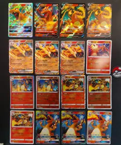 Pokemon TCG S-Chinese TAG TEAM Charizard R RR RRR HOLO - Image 1