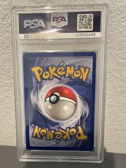1999 Poliwrath Holo Rare Pokemon TCG Base Set EX PSA 5 - Image 2