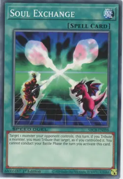 Yugioh Soul Exchange SBCB-EN098 Common 1st Edition NM x2 - Image 1