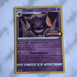 Gengar SWSH241 Lost Origin Prerelease Stamped Promo Pokemon Card NM-Mint TCG - Image 1