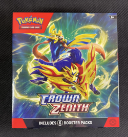 Pokemon Cards Crown Zenith Booster Bundle Swsh Factory Sealed - Image 1