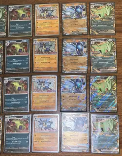 POKEMON 8 Full Sets Of LUCARIO & TYRANITAR Premium Collection Promos (32 Cards) - Image 4