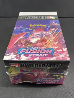 Pokemon Cards Fusion Strike Sealed Build & Battle Case 40 Packs Inside Swsh - Image 2