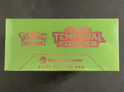 Pokemon Cards Sealed ETB Pokemon Center Exclusive Temporal Forces S&V - Image 2