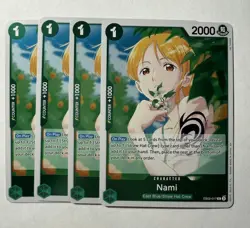 Nami EB02-017 R Anime 25th Collection - ONE PIECE Card Game English Playset X4 - Image 1