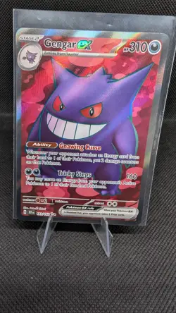 Gengar ex 193/162 Temporal Forces Full Art Ultra Rare Pokemon Card - Image 1