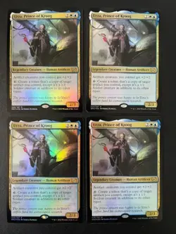 MTG- Urza, Prince of Kroog x4 - The Brother's War FOIL - Image 1