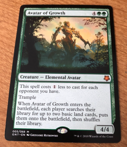 Avatar of Growth - Game Night - Magic the Gathering NM - Image 1