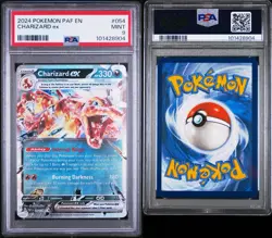 2024 POKEMON PAF EN-PALDEAN FATES #054 CHARIZARD EX PSA 9 MINT - Image 1