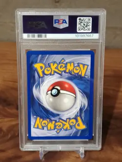 1999 Pokemon Base Set Unlimited Abra PSA 8.5 #43/102 - Image 2