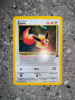 Pokemon TCG Cards Eevee 11 WOTC Black Star Promo Holo - Image 3