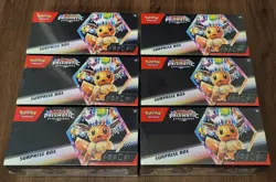 Lot of 6 - Pokemon Prismatic Evolutions Surprise Box - Brand New Factory Sealed - Image 1