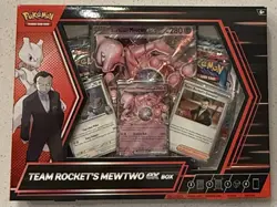 Team Rocket’s Mewtwo EX Box Pokemon TCG NEW / SEALED - Image 1