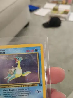 Pokemon Lapras Holo 10/62 Fossil - Image 3